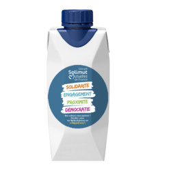 AGUA EN BRICK 33CL - ADHESIVO 1 CARA TODO COLOR